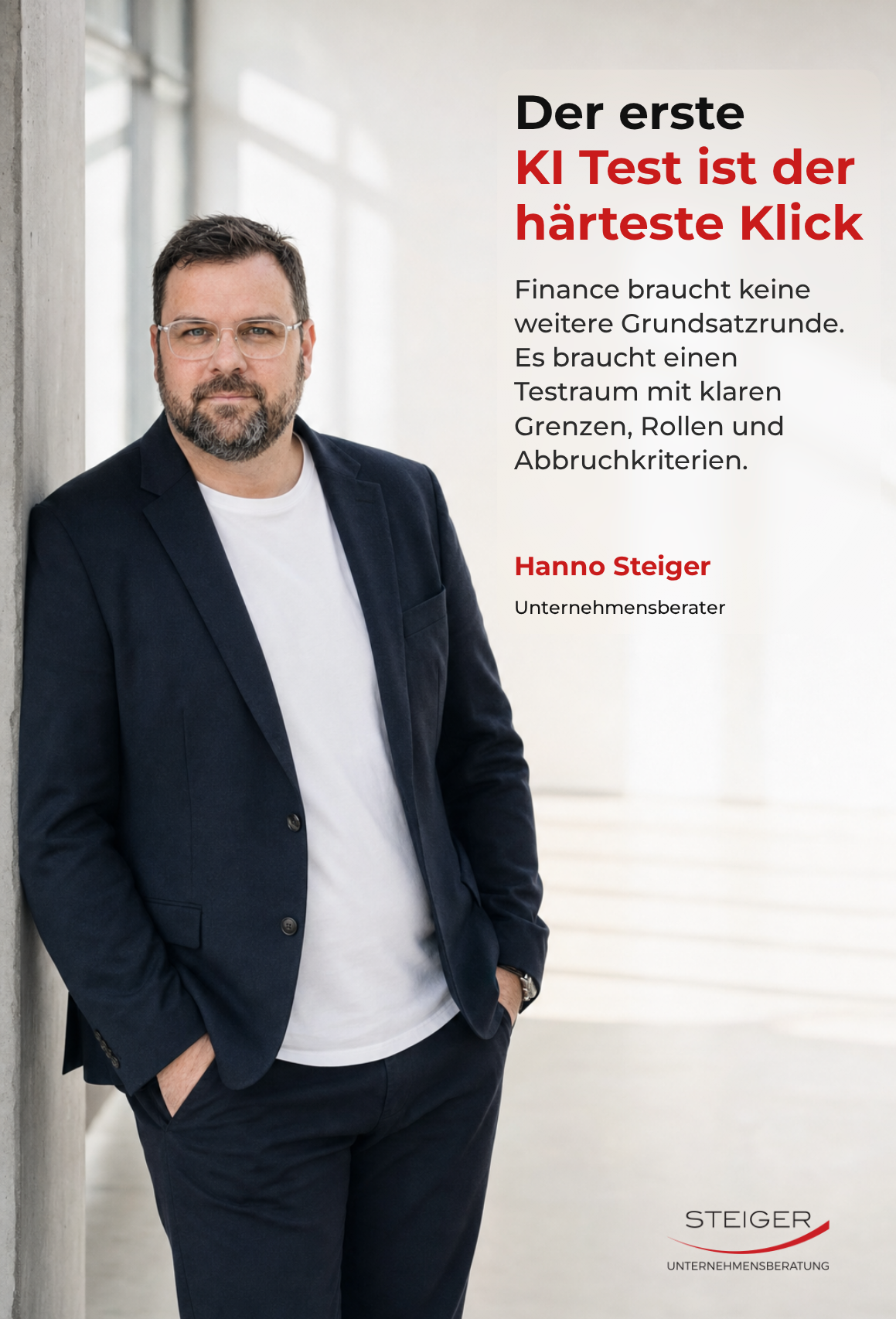 KI im Finance braucht einen belastbaren Testraum